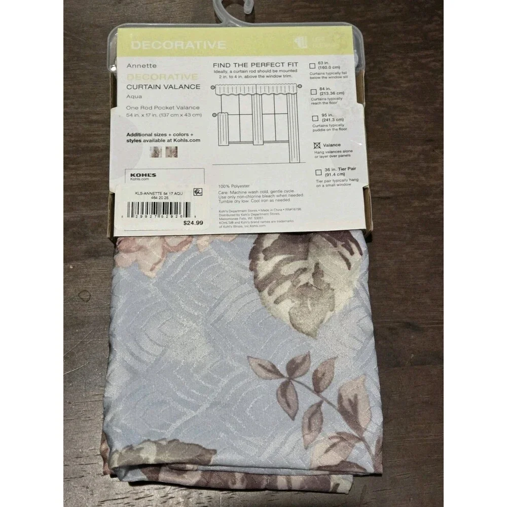 Annette decorative curtain